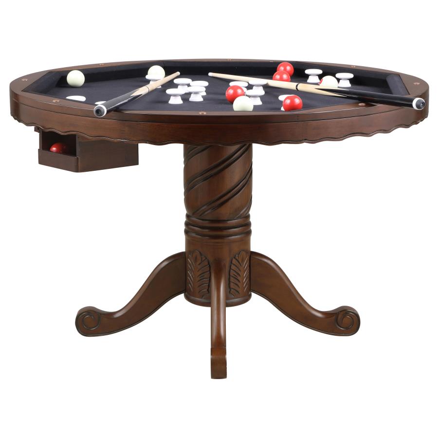 Turk Brown Game Table - MyWaynesHome #