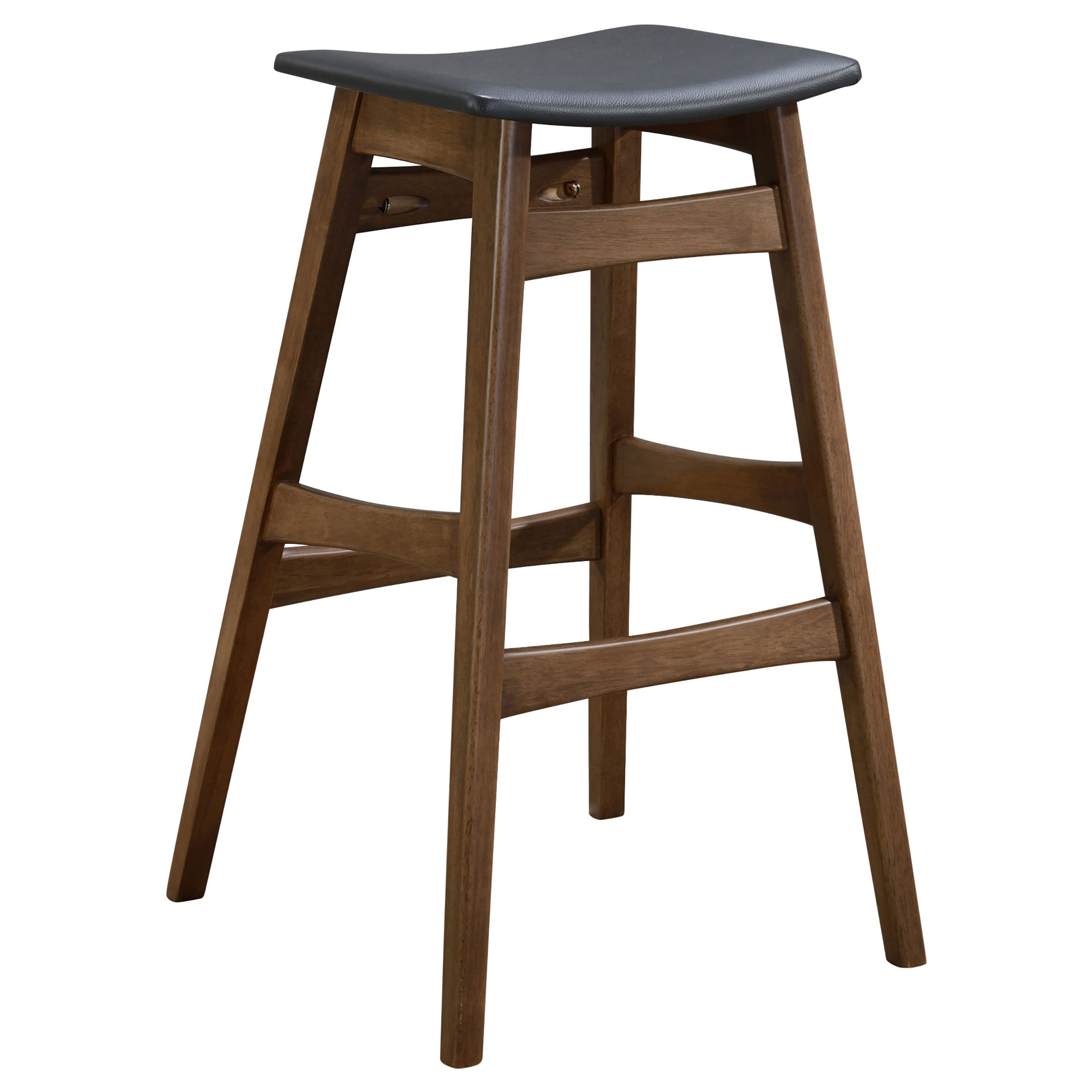 Finnick 3-piece Rectangular Pub Height Bar Table Set Walnut - MyWaynesHome #