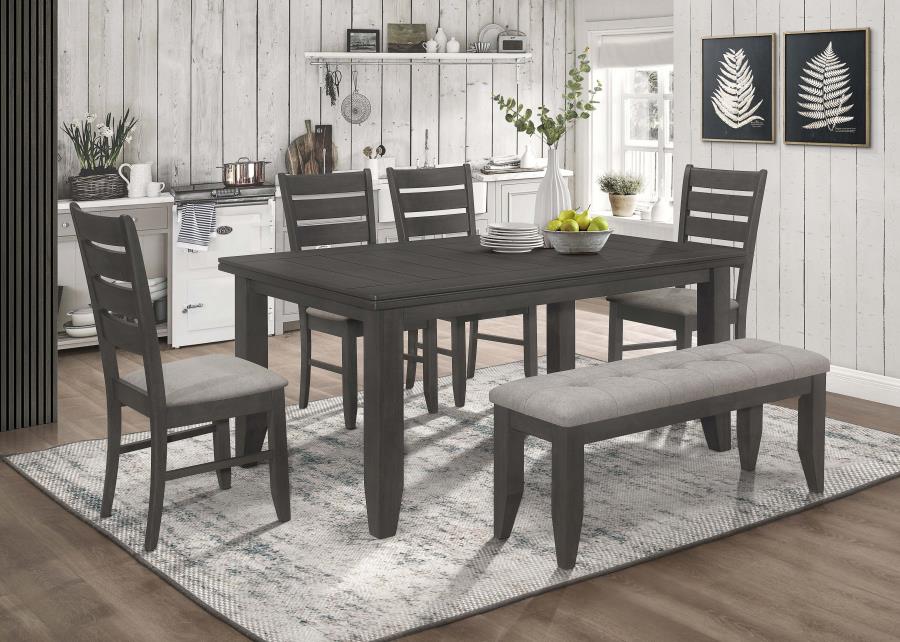 Dalila Grey Bench - MyWaynesHome #
