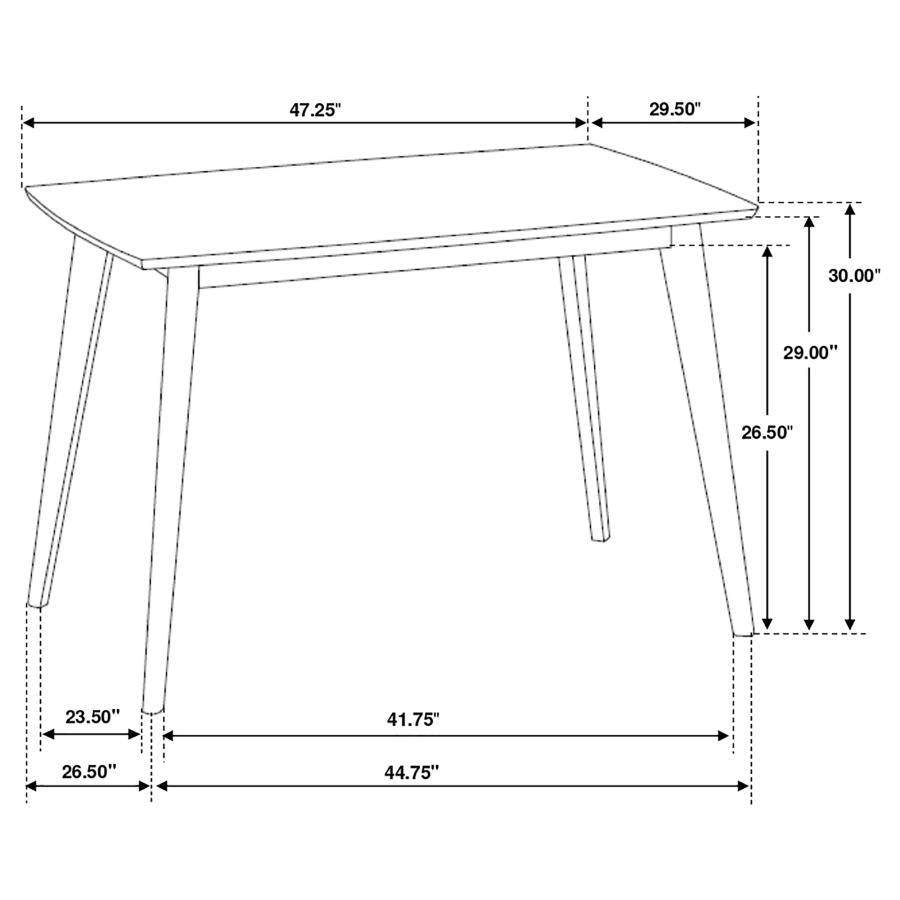 Kersey Brown 5 Pc Dining Set - MyWaynesHome #