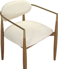 Riccio - Dining Arm Chair (Set of 2) - Walnut Frame