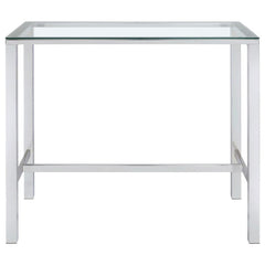 Tolbert Clear Bar Table - MyWaynesHome #