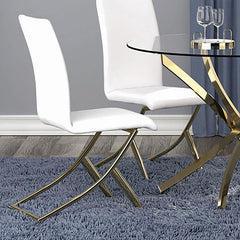 Carmelia White Side Chair - MyWaynesHome #