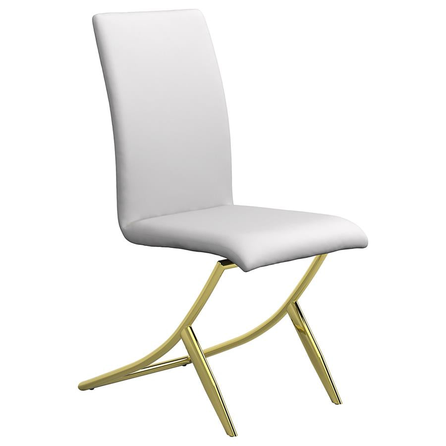 Carmelia White Side Chair - MyWaynesHome #
