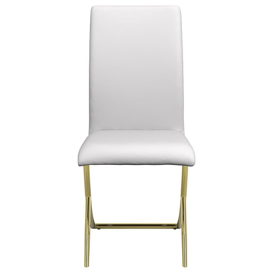 Carmelia White Side Chair - MyWaynesHome #