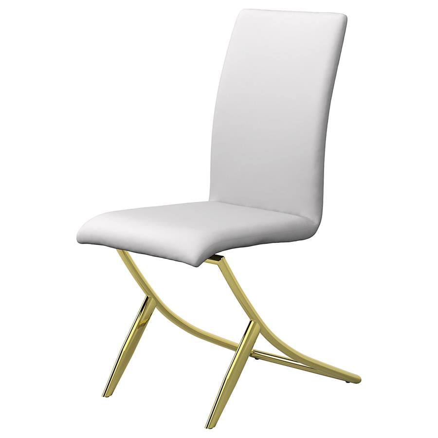 Carmelia White Side Chair - MyWaynesHome #