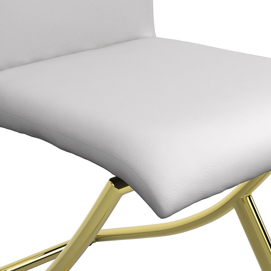 Carmelia White Side Chair - MyWaynesHome #