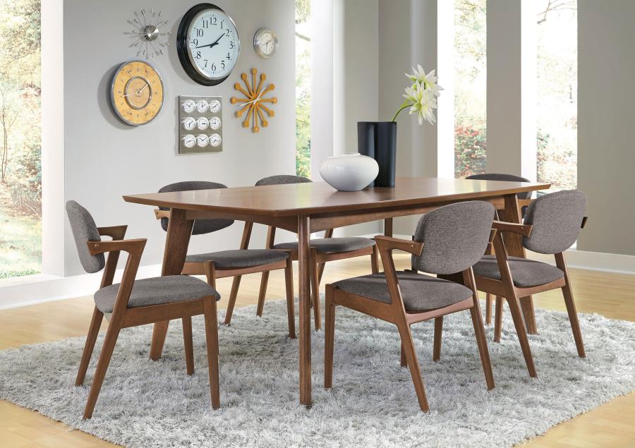 Malone Brown 7 Pc Dining Set - MyWaynesHome #