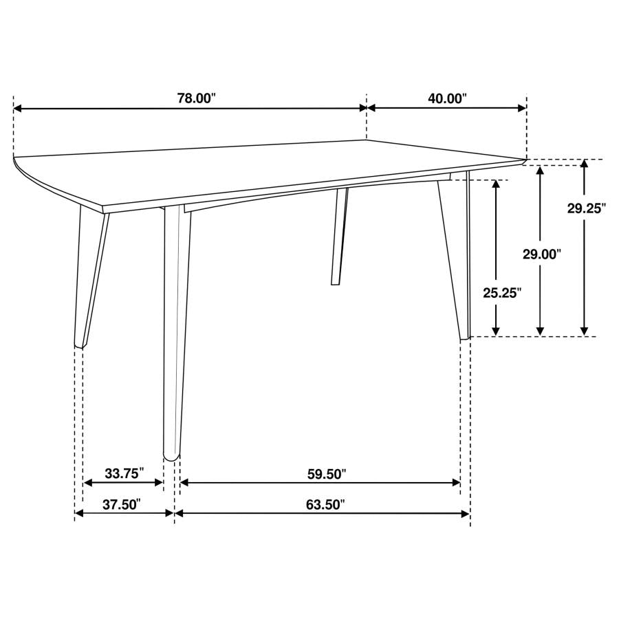 Malone Brown 7 Pc Dining Set - MyWaynesHome #