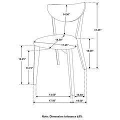 Jedda Brown Side Chair - MyWaynesHome #