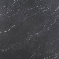 Camden Round 48-inch Faux Marble Top Dining Table Black - MyWaynesHome #