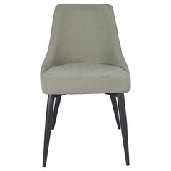 Cosmo Upholstered Dining Side Chair Light Grey (set Of 2) - MyWaynesHome #
