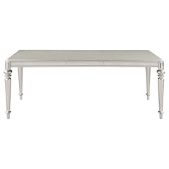 Bling Game 7-piece Rectangular Dining Set Metallic Platinum - MyWaynesHome #