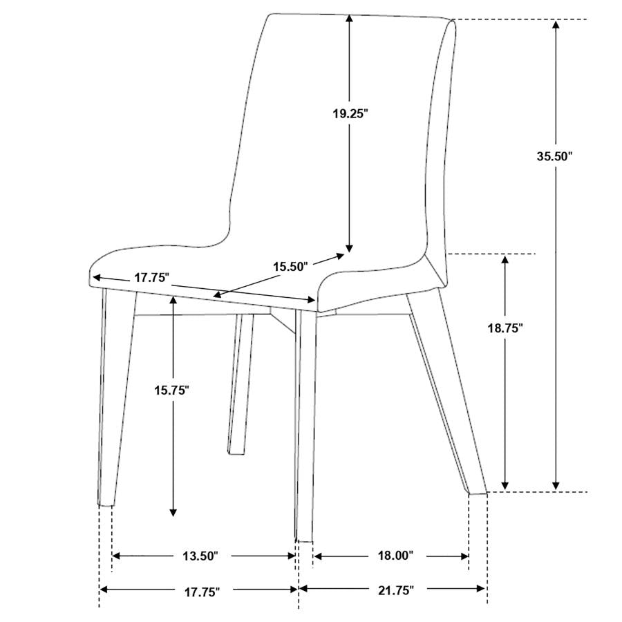Redbridge Grey Side Chair - MyWaynesHome #