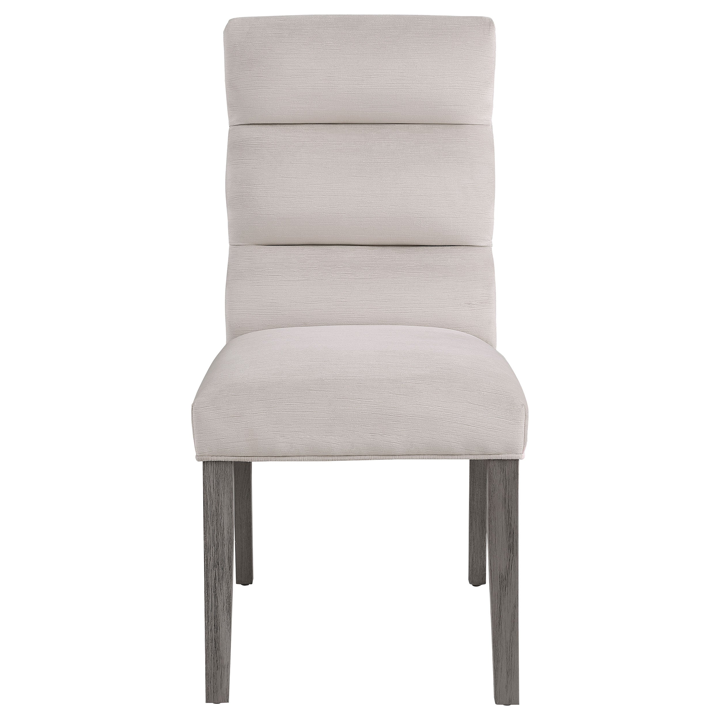 Carla Velvet Upholstered Dining Side Chair Stone (set Of 2) - MyWaynesHome #