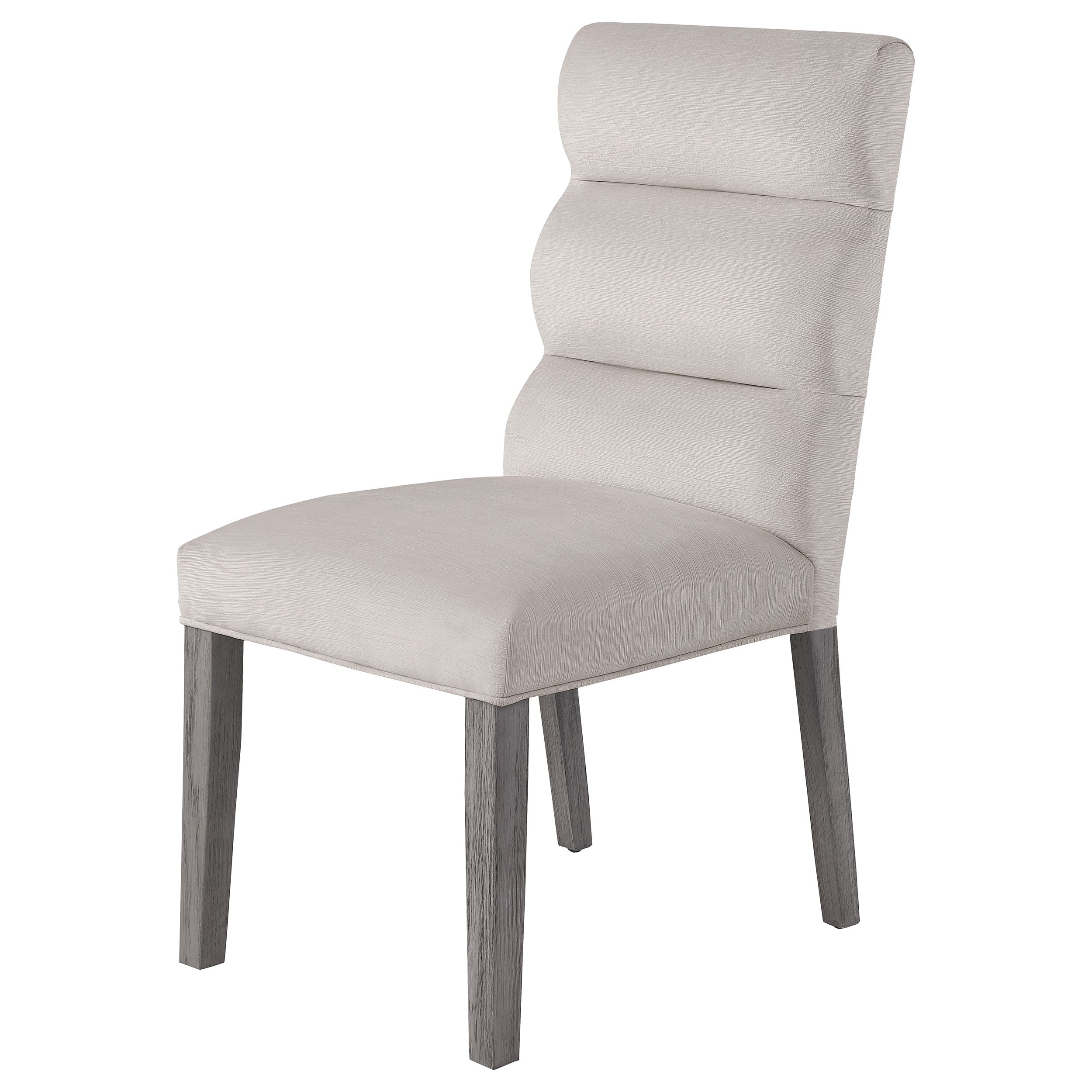 Carla Velvet Upholstered Dining Side Chair Stone (set Of 2) - MyWaynesHome #