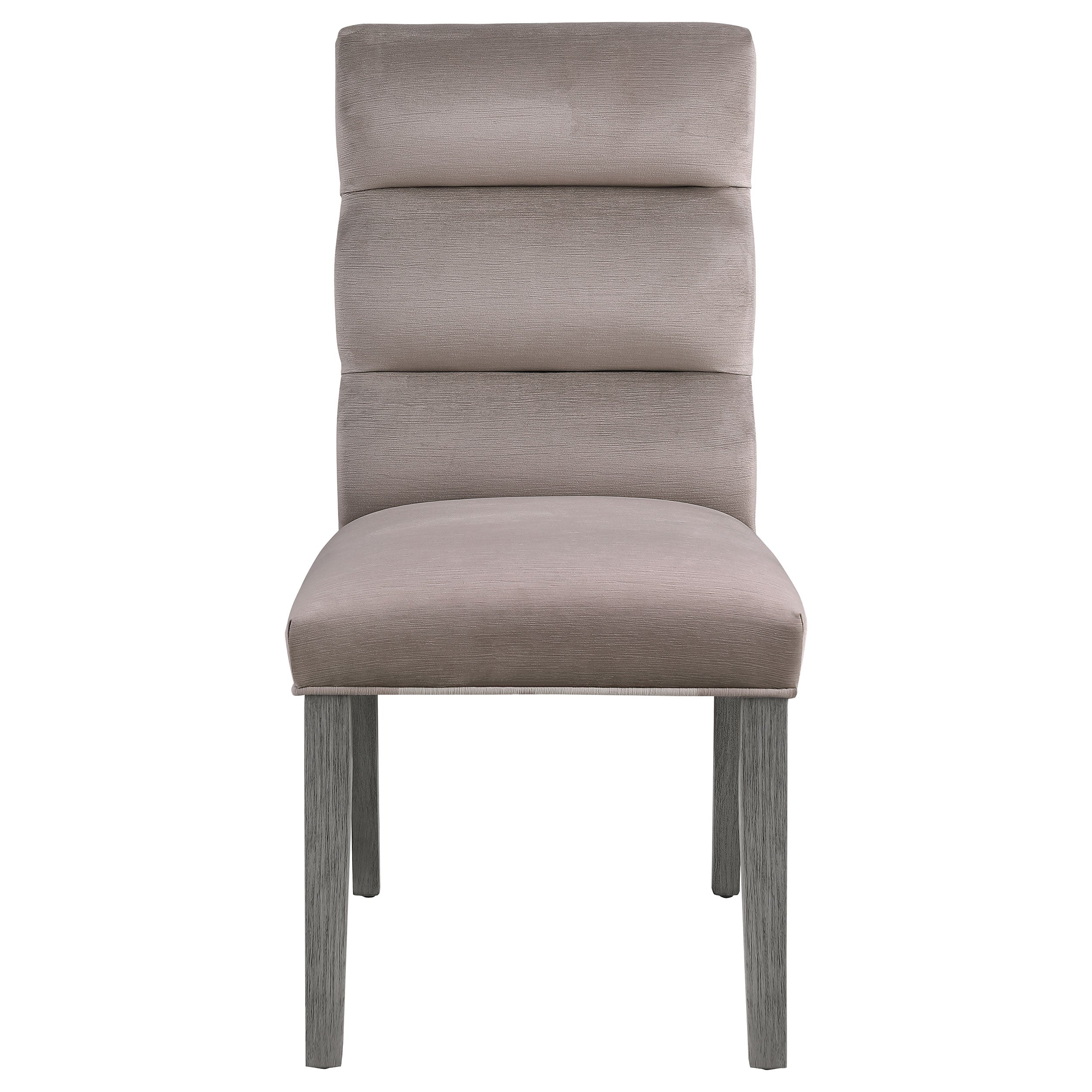 Carla Velvet Upholstered Dining Side Chair Ash (set Of 2) - MyWaynesHome #