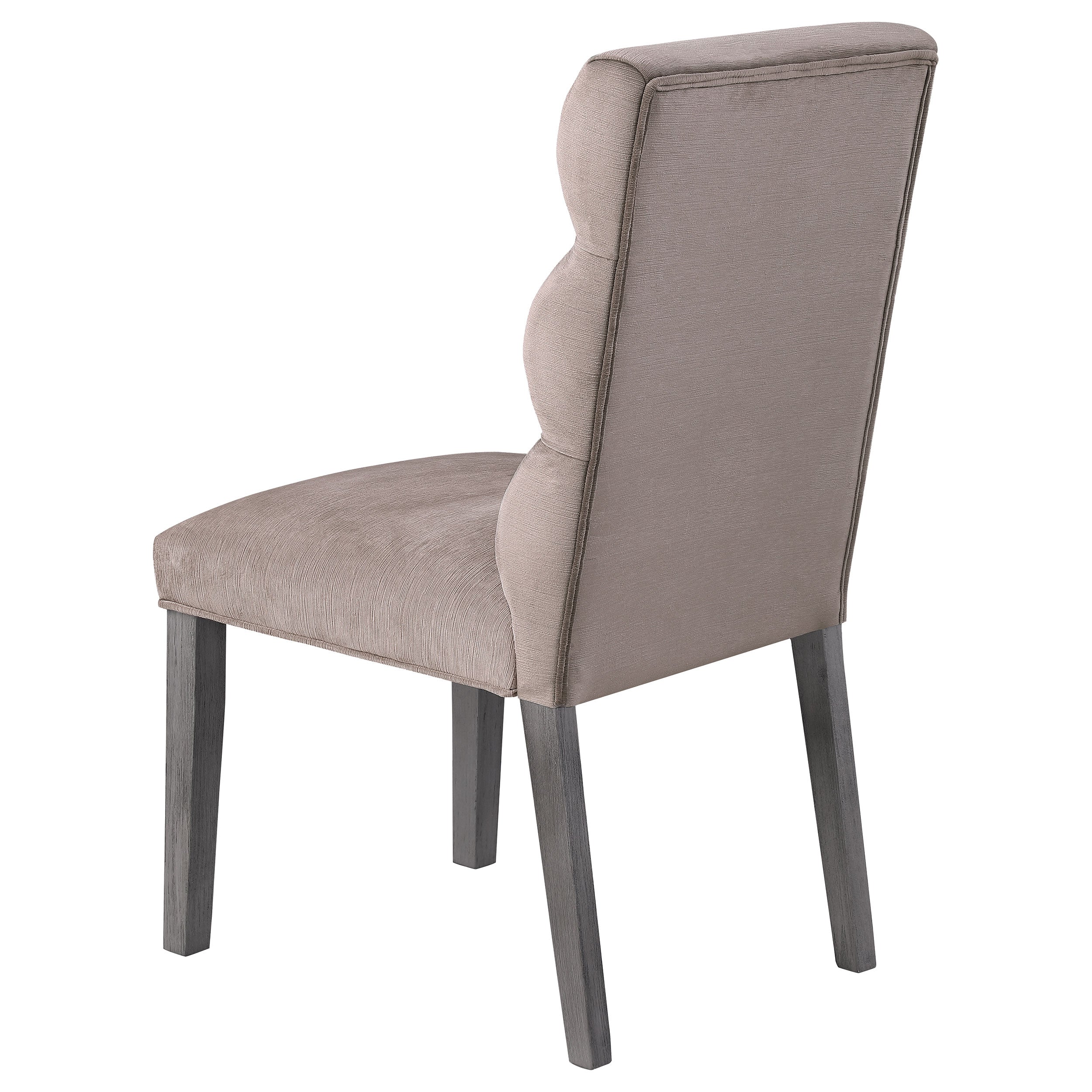 Carla Velvet Upholstered Dining Side Chair Ash (set Of 2) - MyWaynesHome #