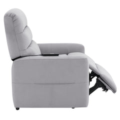 Freddie - Power Motion Recliner With Lift - Gray
