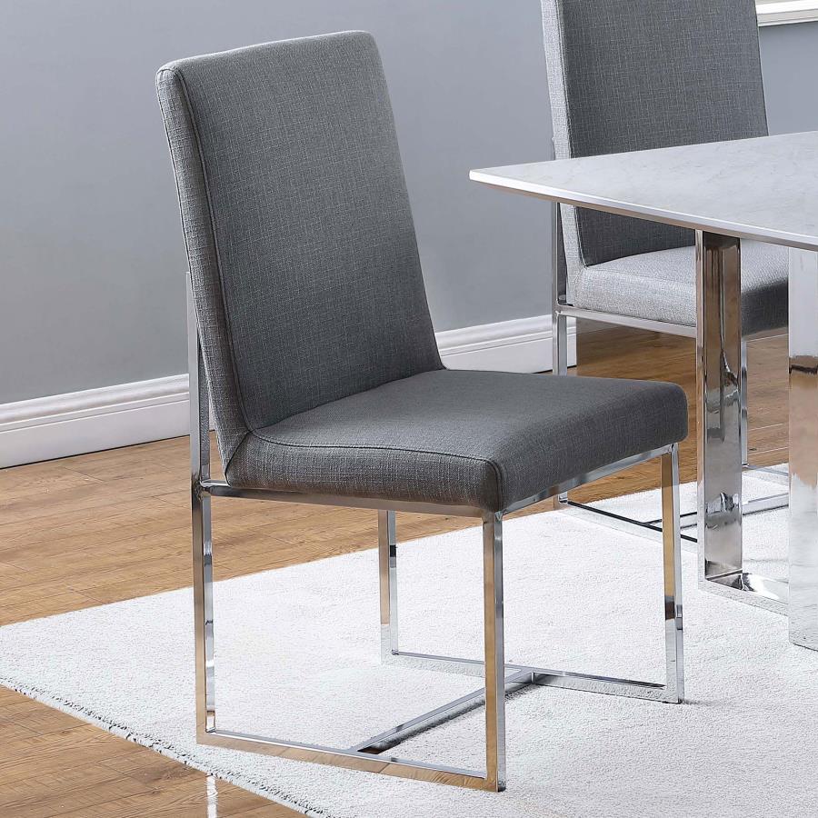 Mackinnon Grey Side Chair - MyWaynesHome #