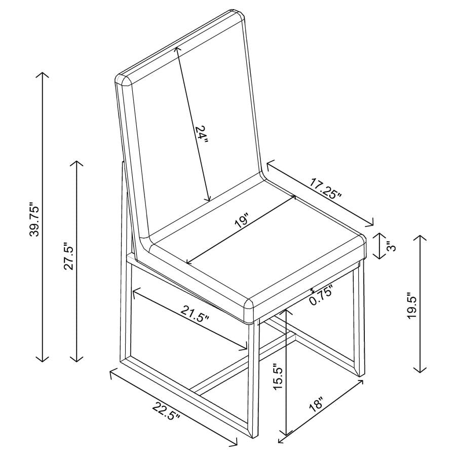 Mackinnon Grey Side Chair - MyWaynesHome #