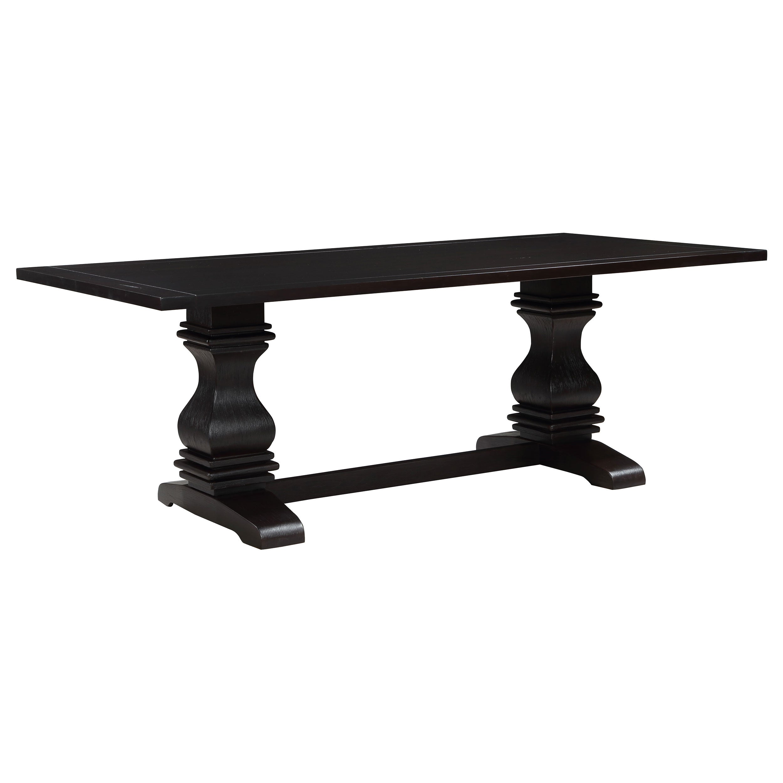 Parkins 7-piece Rectangular Dining Table Set Rustic Espresso - MyWaynesHome #