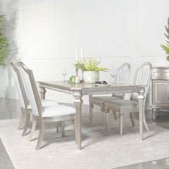 Evangeline Silver 5 Pc Dining Set - MyWaynesHome #