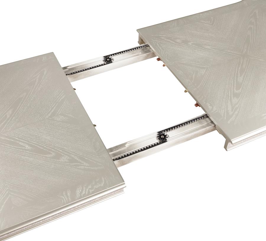 Evangeline Silver Dining Table - MyWaynesHome #