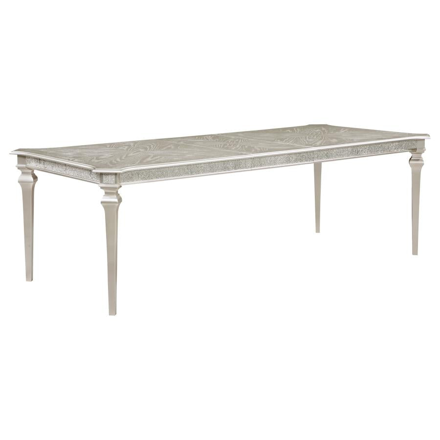 Evangeline Silver Dining Table - MyWaynesHome #