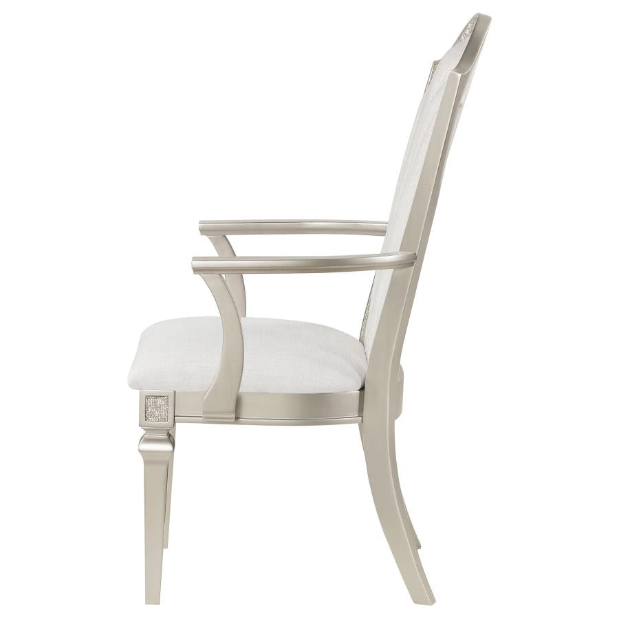Evangeline Ivory Arm Chair - MyWaynesHome #