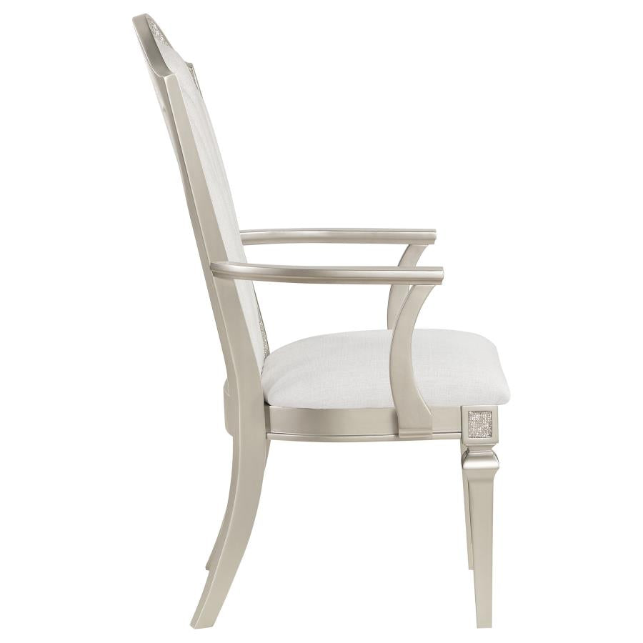 Evangeline Ivory Arm Chair - MyWaynesHome #