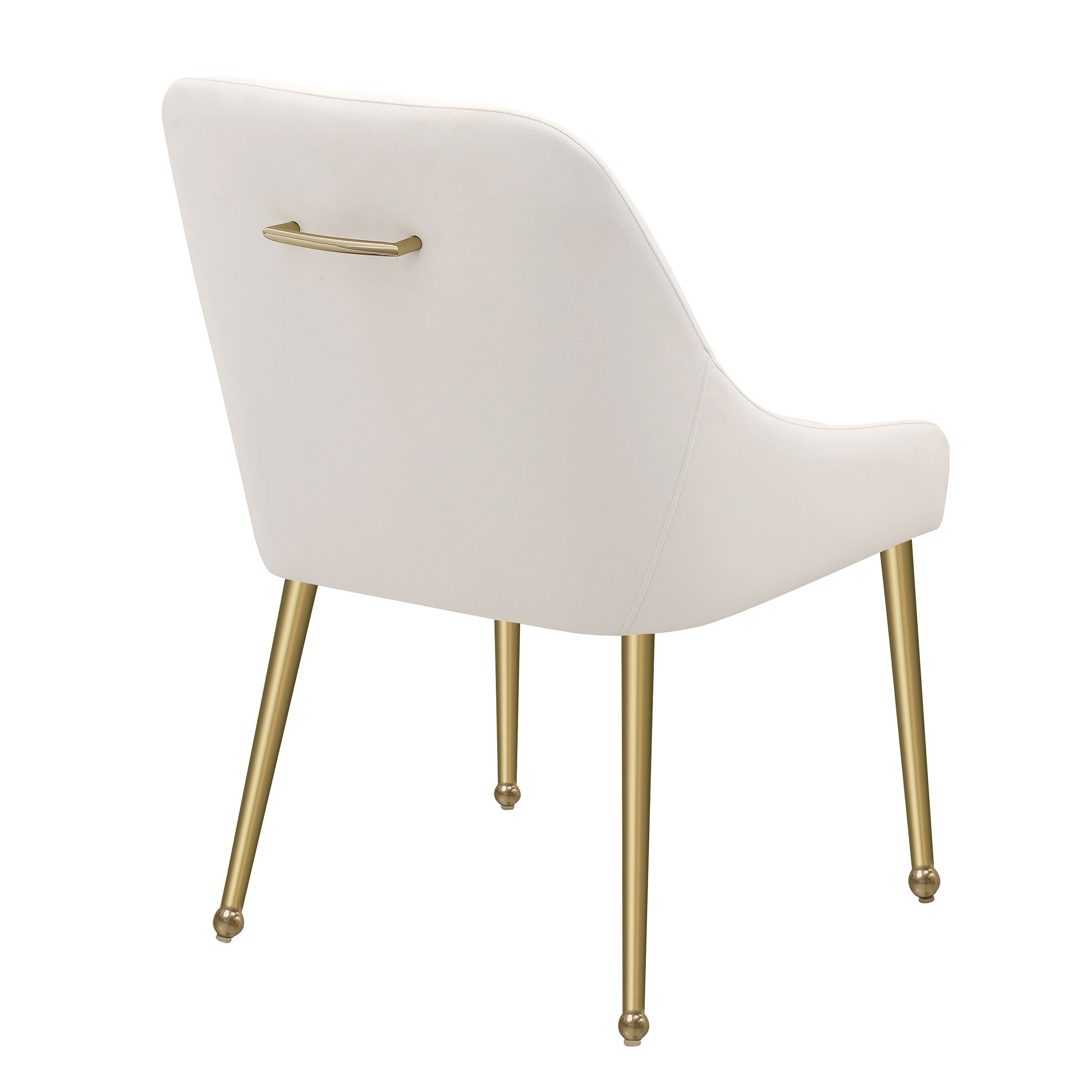 Mayette Upholstered Dining Side Chair Ivory (set Of 2) - MyWaynesHome #
