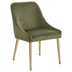 Mayette Upholstered Dining Side Chair Olive (set Of 2) - MyWaynesHome #