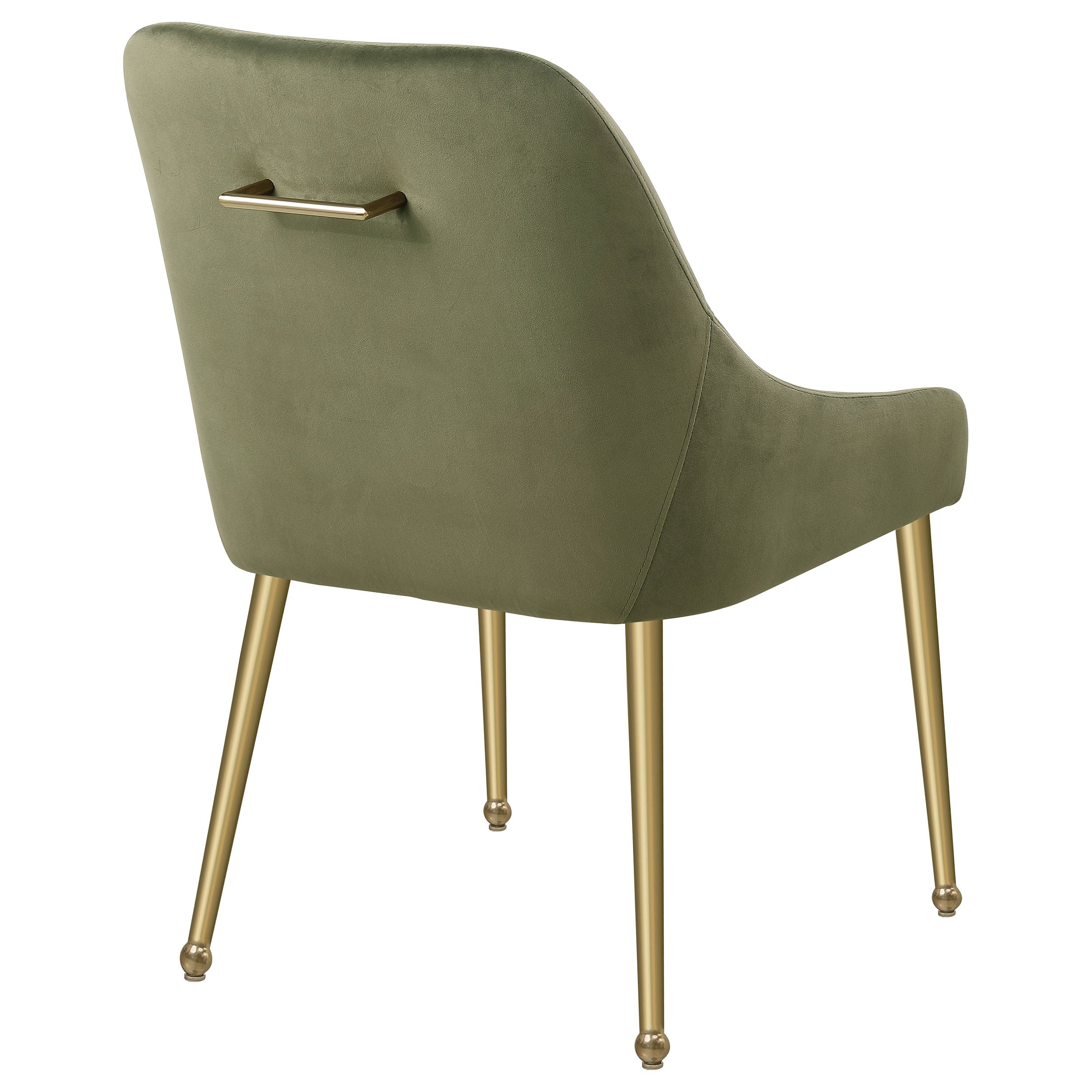 Mayette Upholstered Dining Side Chair Olive (set Of 2) - MyWaynesHome #