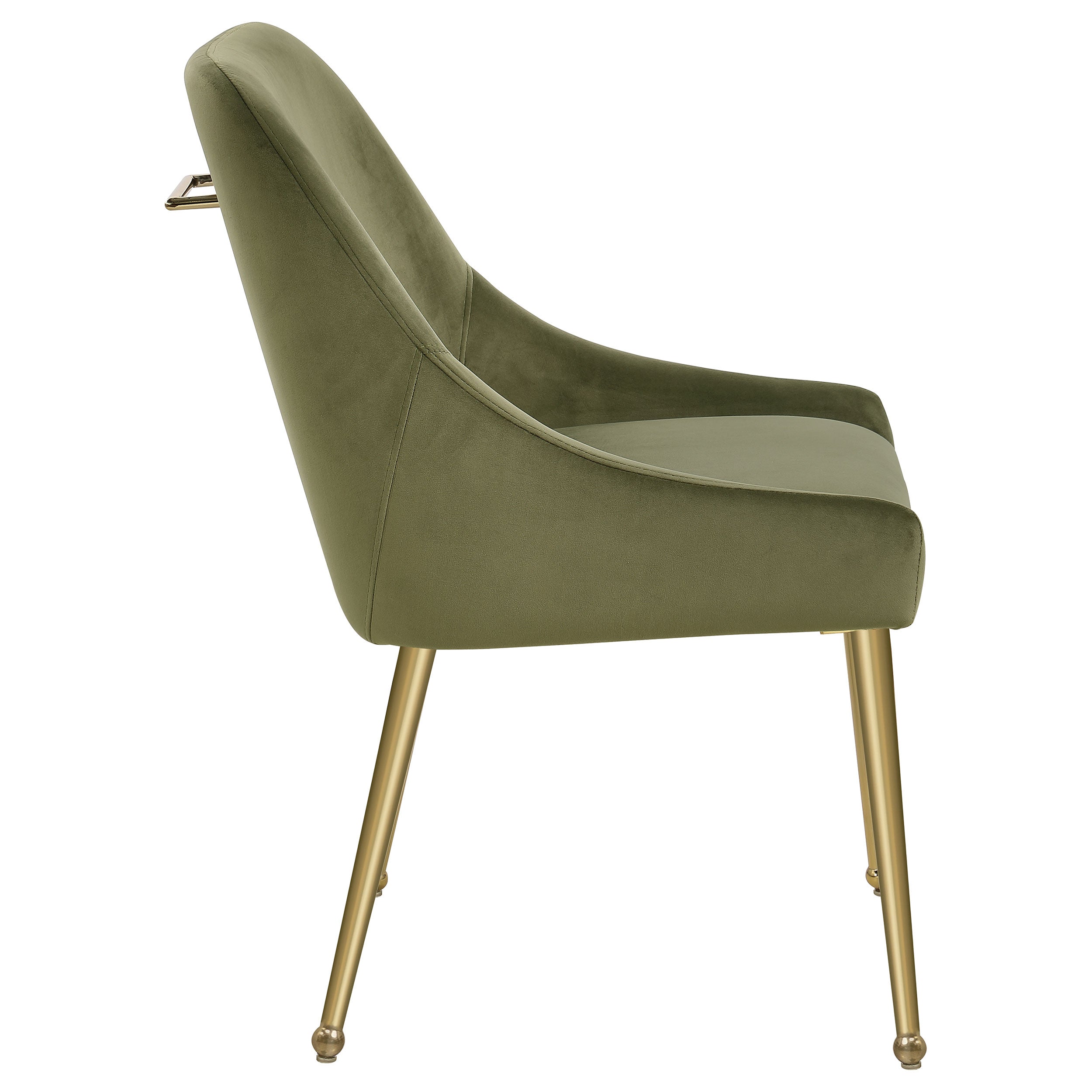 Mayette Upholstered Dining Side Chair Olive (set Of 2) - MyWaynesHome #