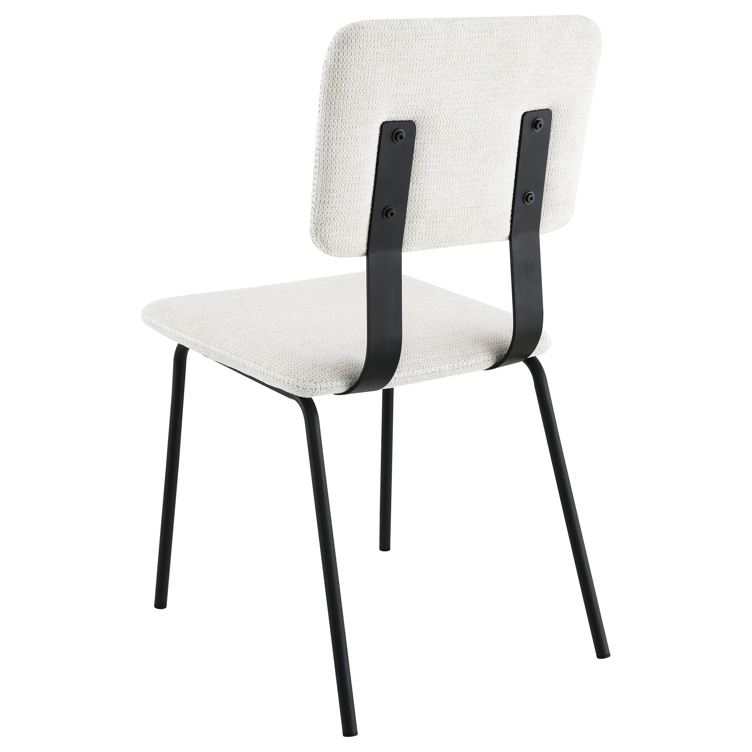 Calla Fabric Upholstered Dining Side Chair White (set Of 2) - MyWaynesHome #