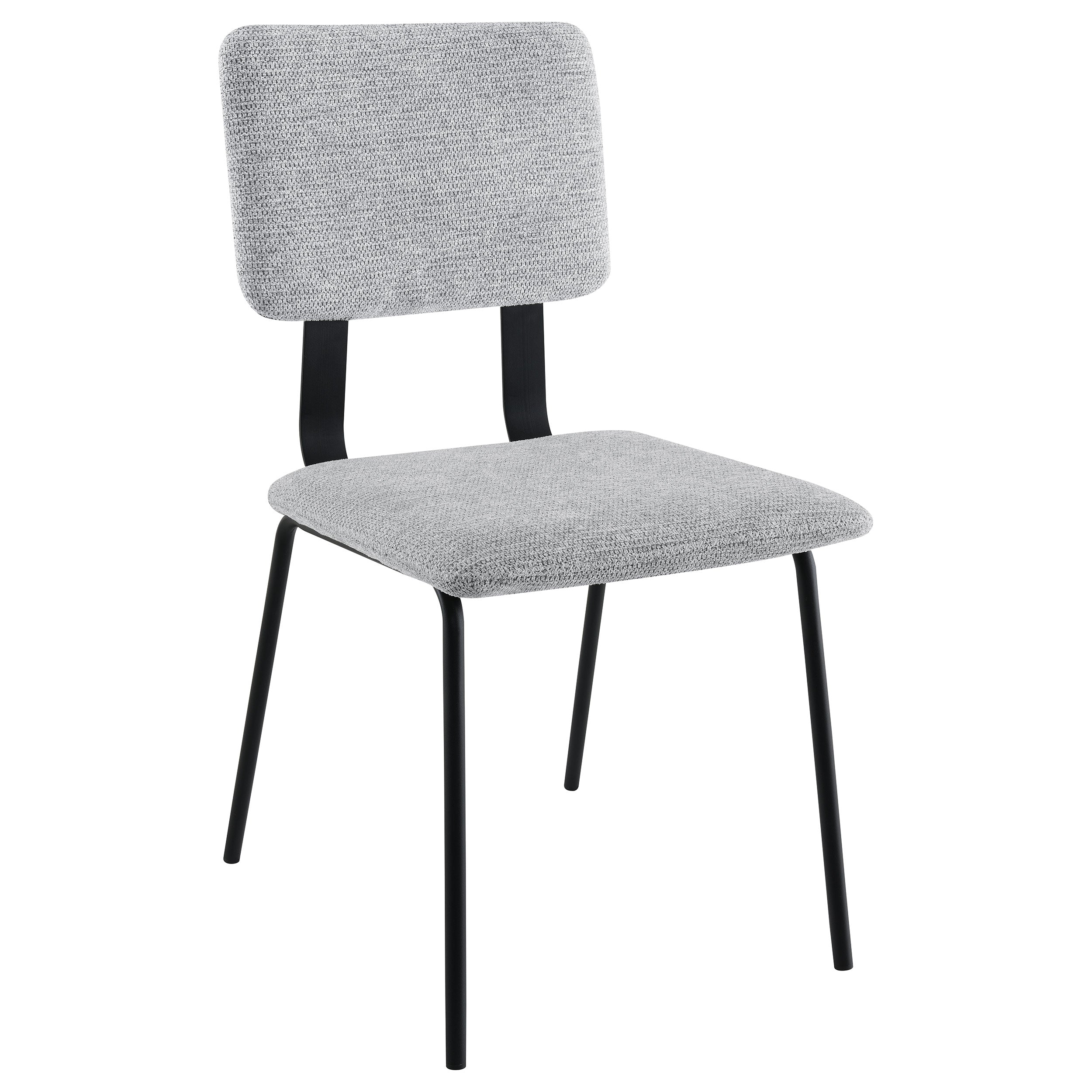 Calla Fabric Upholstered Dining Side Chair Grey (set Of 2) - MyWaynesHome #