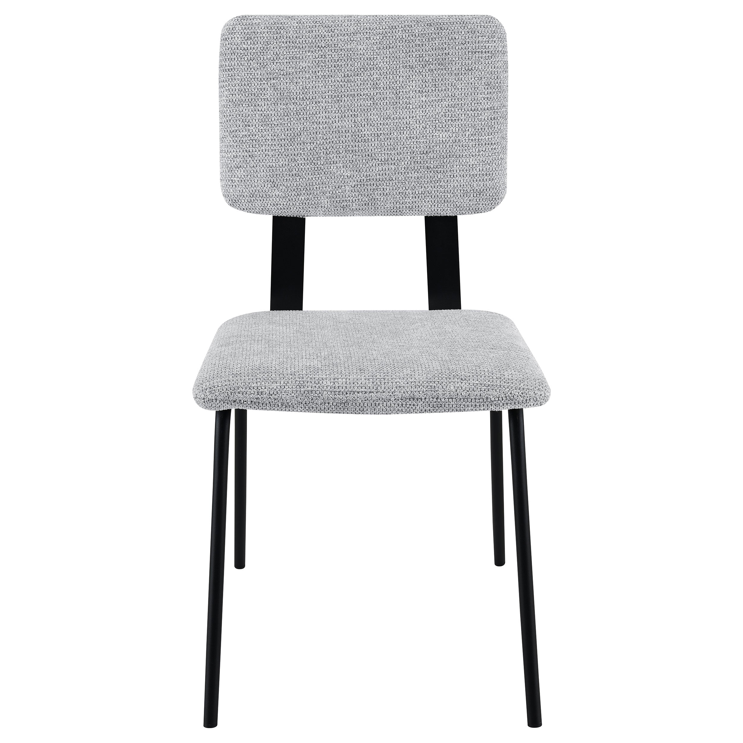 Calla Fabric Upholstered Dining Side Chair Grey (set Of 2) - MyWaynesHome #