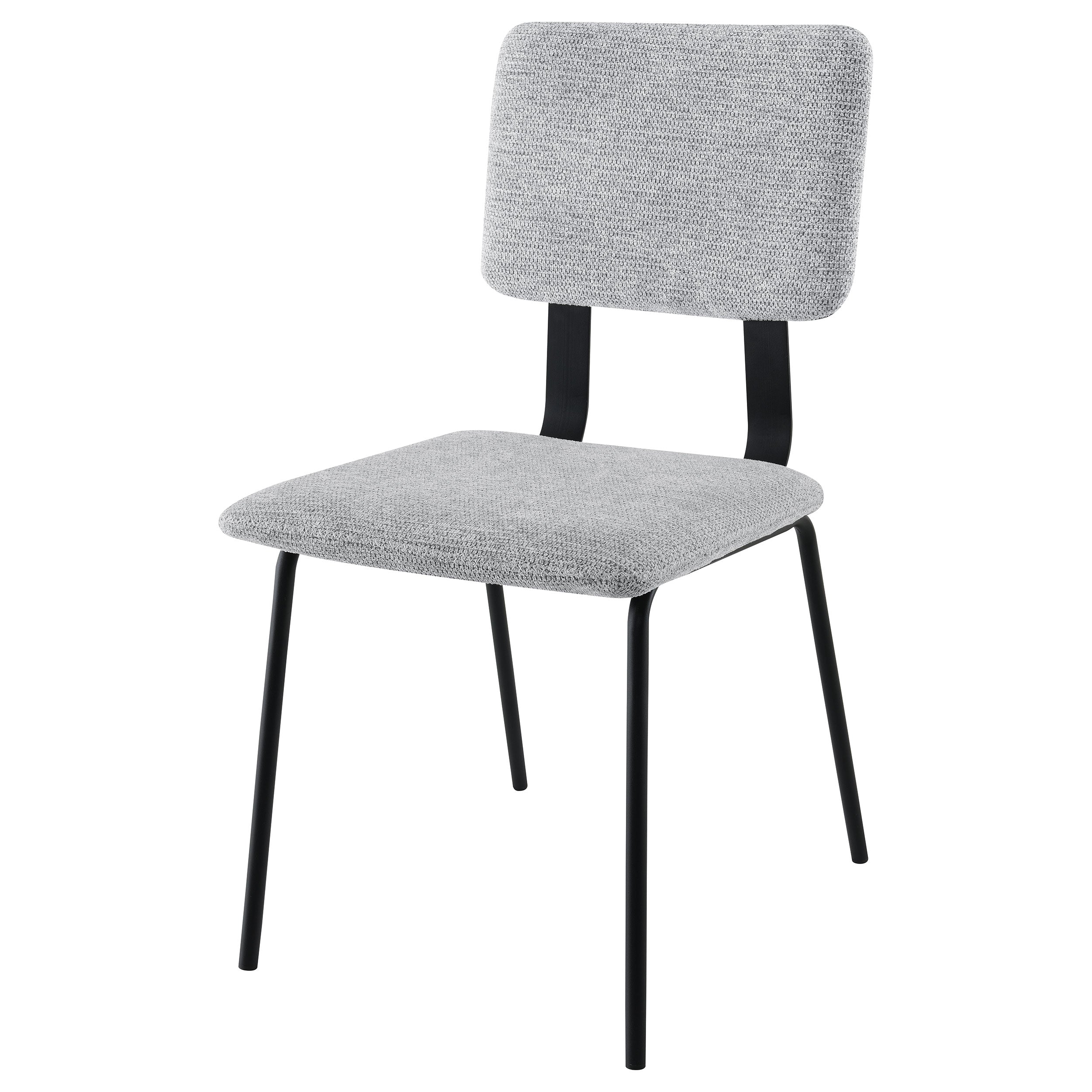 Calla Fabric Upholstered Dining Side Chair Grey (set Of 2) - MyWaynesHome #