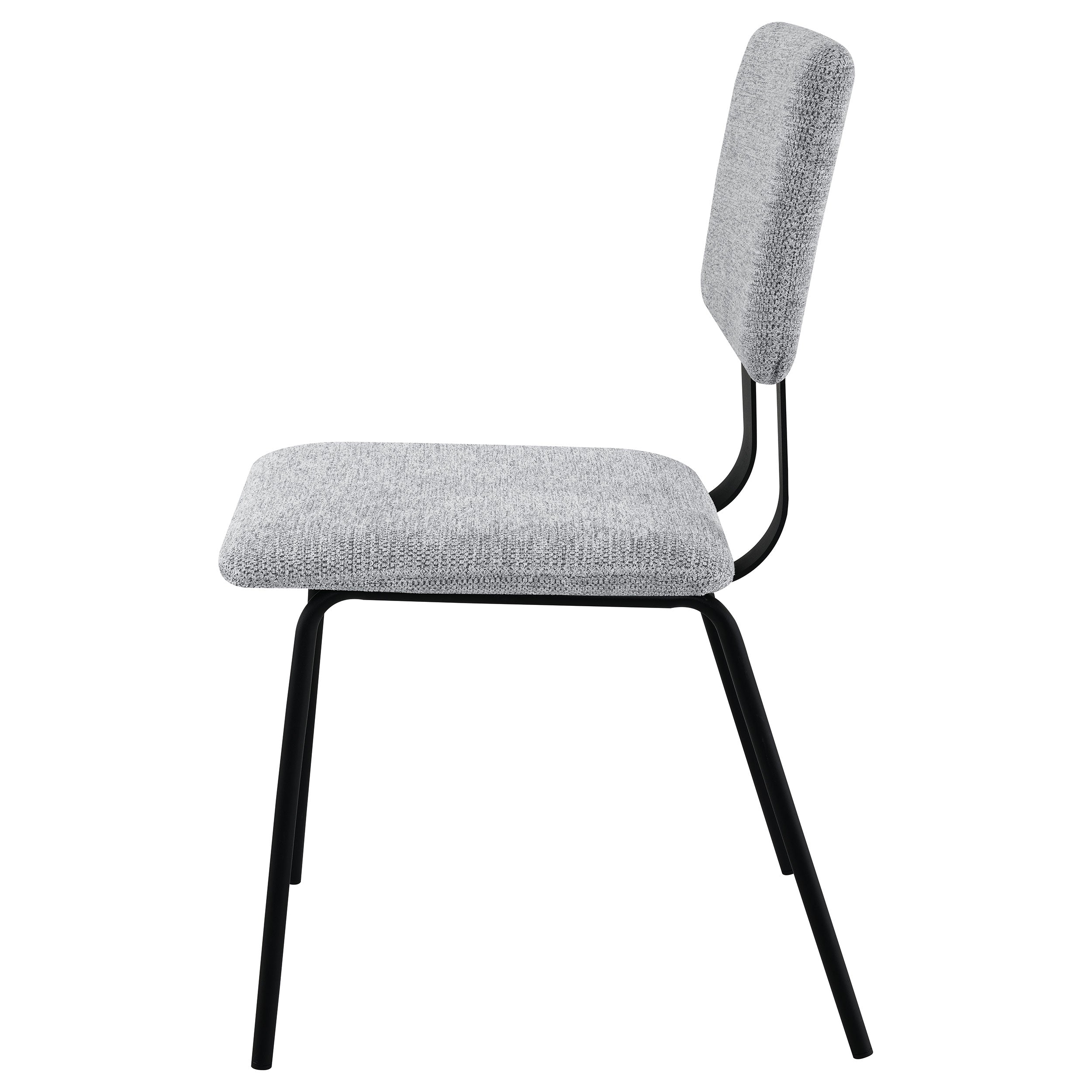 Calla Fabric Upholstered Dining Side Chair Grey (set Of 2) - MyWaynesHome #