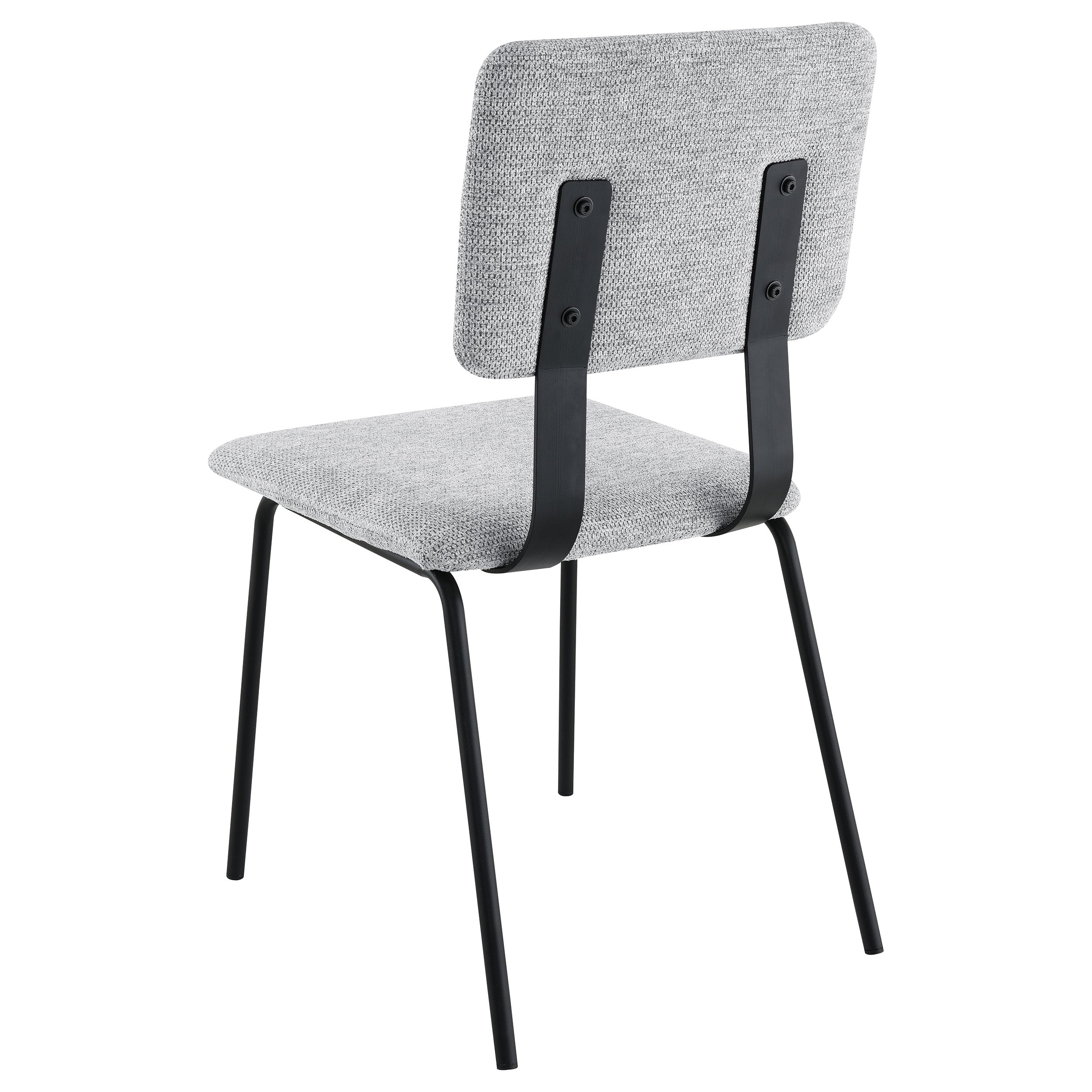 Calla Fabric Upholstered Dining Side Chair Grey (set Of 2) - MyWaynesHome #
