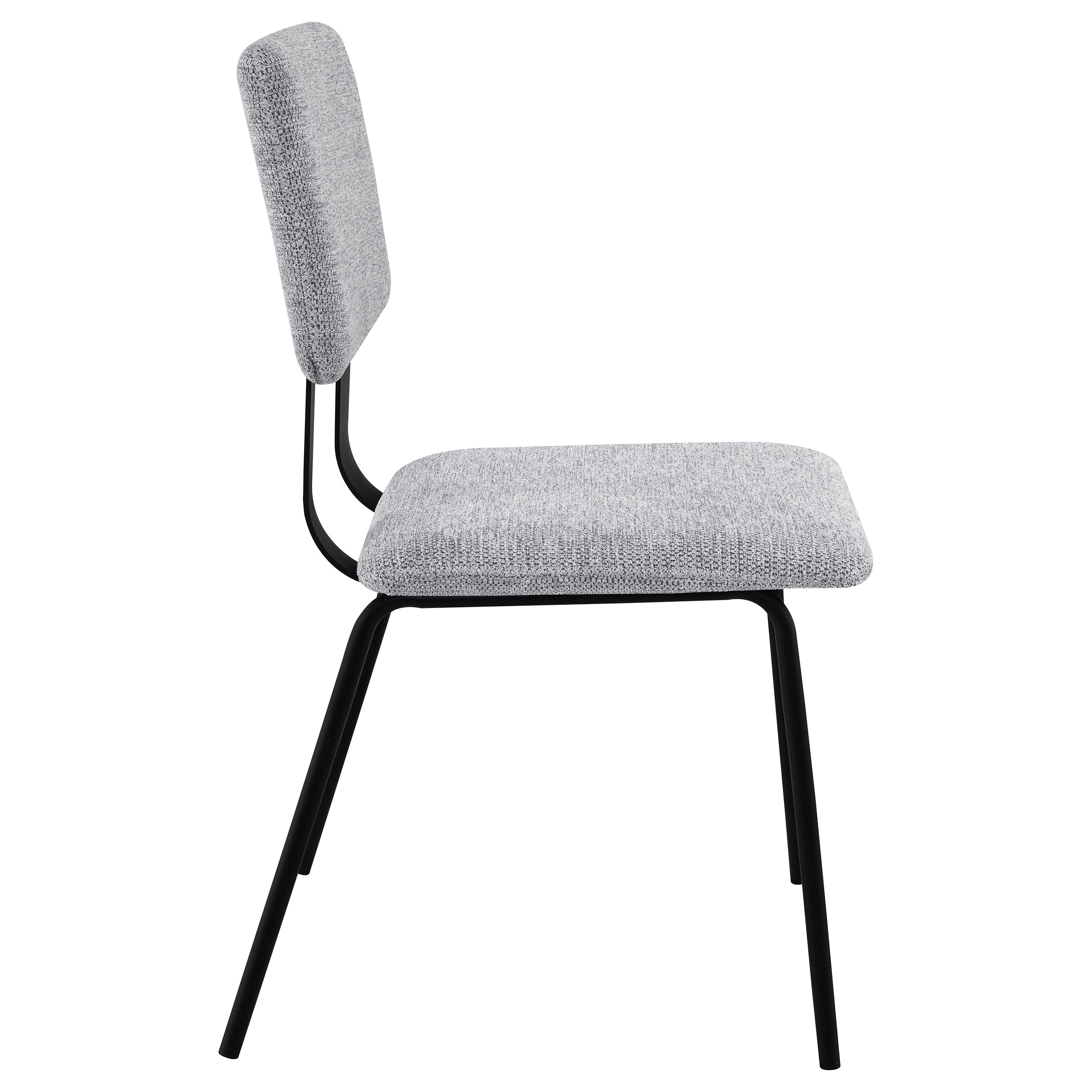 Calla Fabric Upholstered Dining Side Chair Grey (set Of 2) - MyWaynesHome #