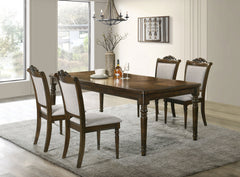 Willowbrook 5-piece Rectangular Dining Table Set Chestnut - MyWaynesHome #