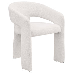 Eudora Boucle Upholstered Dining Side Chair Cream - MyWaynesHome #