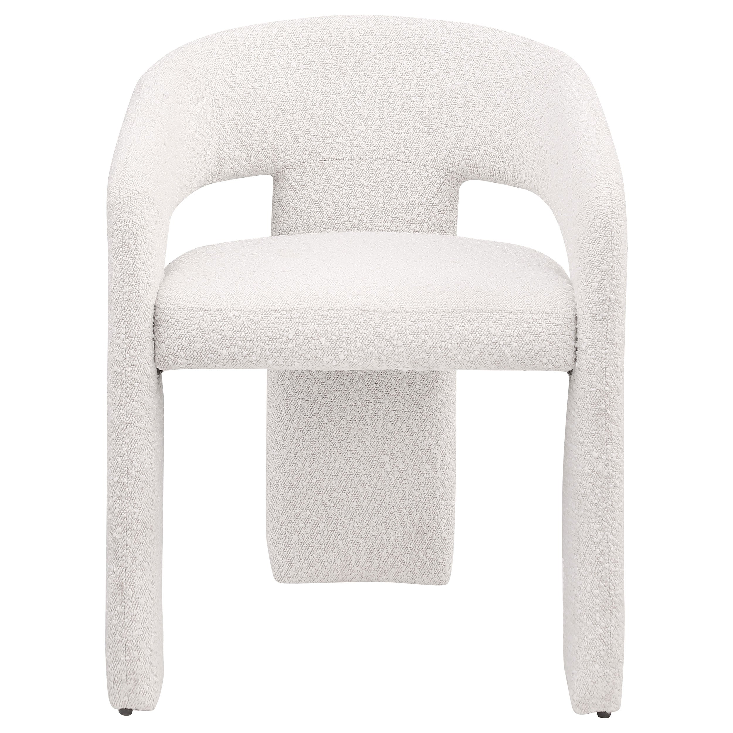 Eudora Boucle Upholstered Dining Side Chair Cream - MyWaynesHome #