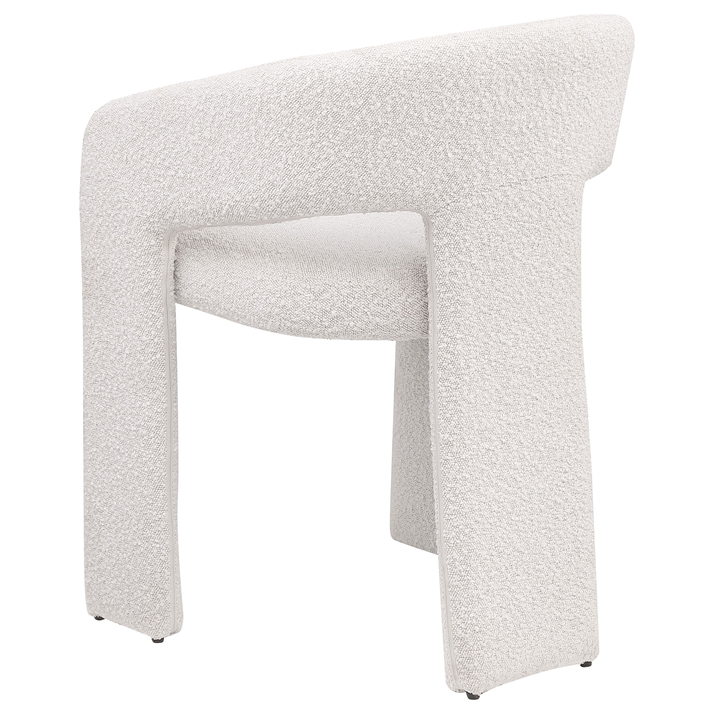 Eudora Boucle Upholstered Dining Side Chair Cream - MyWaynesHome #