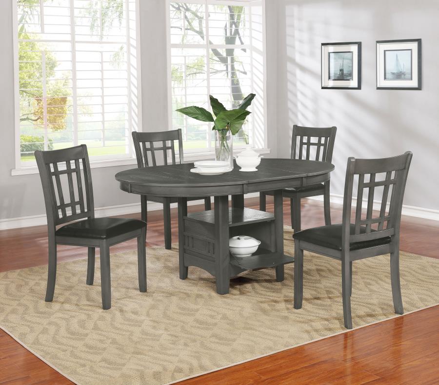 Lavon Grey 5 Pc Dining Set - MyWaynesHome #