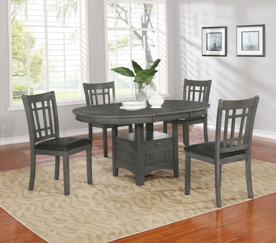 Lavon Grey Dining Table - MyWaynesHome #