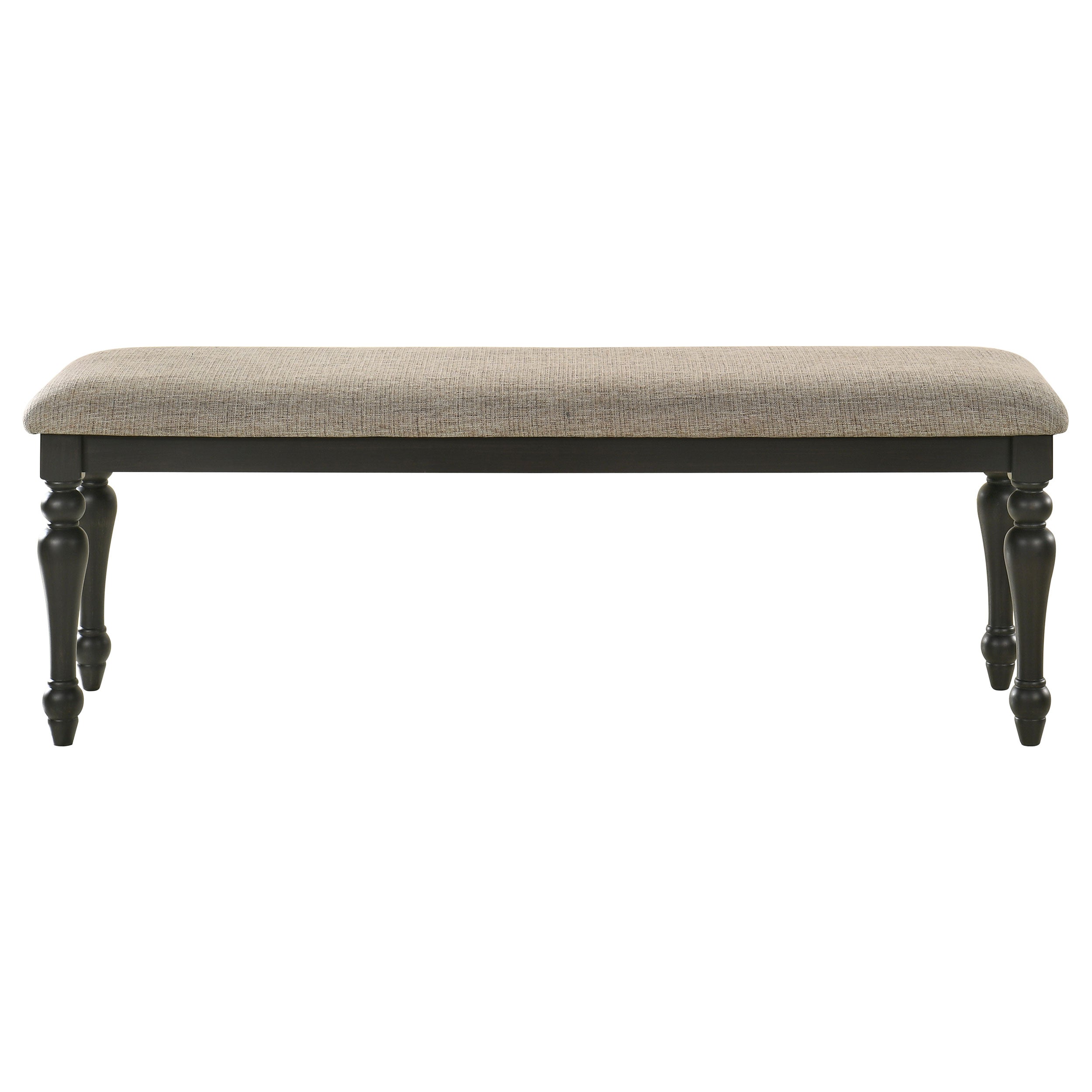 Bridget 6-piece Rectangular Dining Set Charcoal Sand Through - MyWaynesHome #
