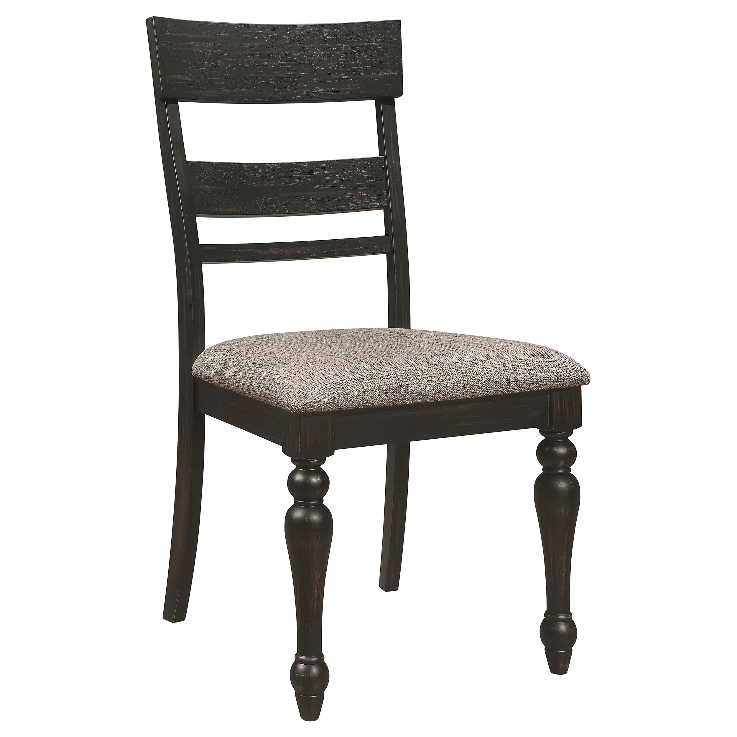 Bridget 7-piece Rectangular Dining Set Charcoal Sand Through - MyWaynesHome #